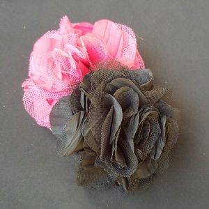 Broches and hair clip